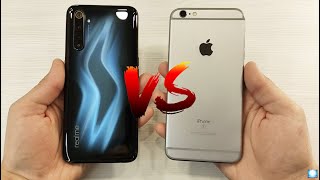 Realme 6 pro vs IPhone 6s Plus - Speed Test!