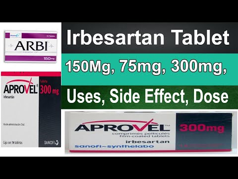 Vídeo: Irbesartan - Instruções Para O Uso De Tablets, Análogos, Preço, Comentários