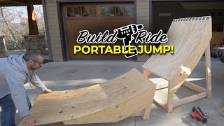 Building a huge portable bike jump that fits in my Honda