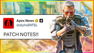 Apex Arsenal PATCH Notes Are FREAKING INSANE...APEX SAVED?!