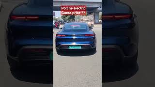 porche electric Guess price?? #shorts #trending #ahmedabad #new #shortvideo