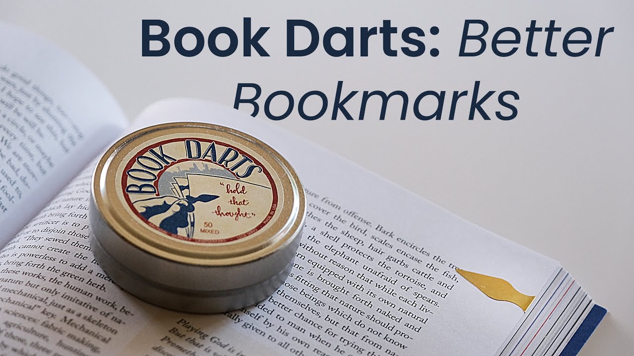 The Best Bookmark? Book Darts Review YouTube