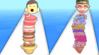 ICE CREAM RUN vs ICE CREAM RUNNER - Double Game screenshot 3