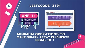 Leetcode 3191 |Minimum Operations to Make Binary Array Elements Equal to One I