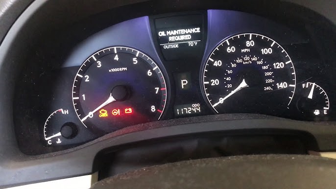 How To Reset Oil Change Light On 2017 Lexus Rx 350 | Shelly Lighting