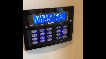 Bolton Alarms Texecom Premier Elite Keypad