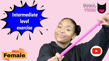 Whole Tone scale @ intermediate pace, using a Vocal Tube created by Joshua Alamu. Ladies