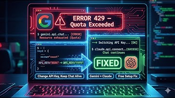 Gemini 429 Error FIXED! Change API Key & Keep Claude Running NON-STOP (100% Working Method)