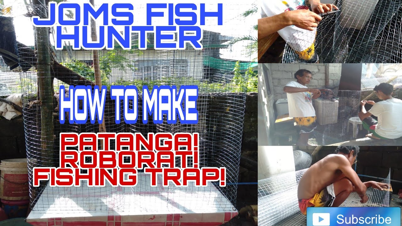 Fishstrap Screen ROBORAT! FISHTRAP| METAL SCREEN| 4FT ANG TAAS! | Joms na Joms TV - YouTube