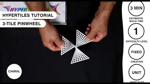 HyperTiles Guided Tutorial - How To Make The Pinwheel (3 Tile) Level 1