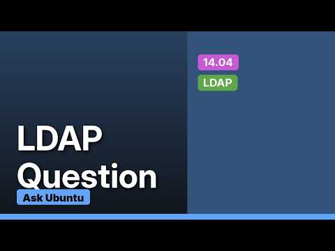 Changing LDAP password from CLI