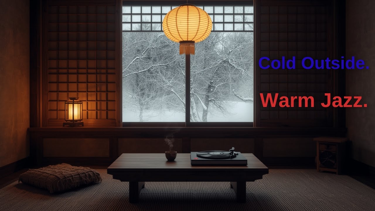 [Playlist] Cold Outside, Warm Jazz ☕❄️ | Winter Jazz Playlist