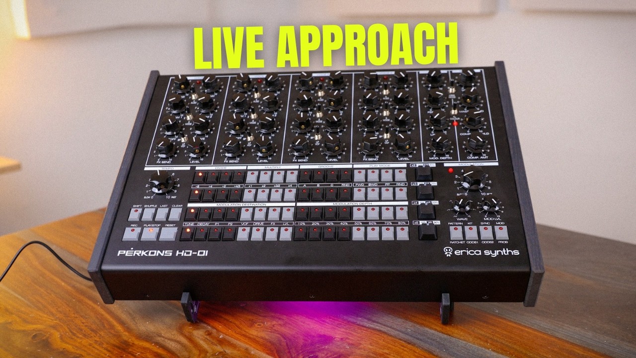 Exploring what makes Perkons HD-01 so great in a live setting (Feat: Mateo Murphy)