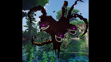 Steve VS Wither Storm #Minecraft #Witherstorm #Steve #Herobrine #Shorts