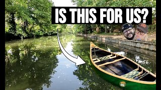 🛶 Testing A Beautiful Canoe On The River Lea Navigation in Hertford