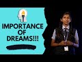 Importance of dreams motivational speech by amala baby  anita vidyalaya higher secondary school