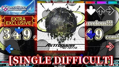 【DDR A】 Astrogazer [SINGLE DIFFICULT] 譜面確認＋クラップ