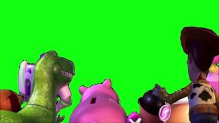 Toy Story Toys Watching Green Screen V2