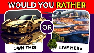 Would You Rather…? Luxury Edition   | One Button Quiz