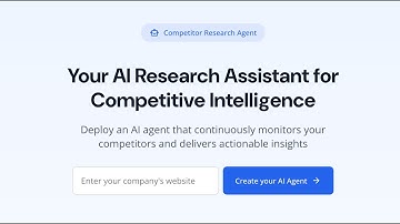 How to build an AI agent for competitive intelligence