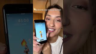 This app makes learning Spanish actually fun🎮 #LearnSpanish #Spanish #SpeakSpanish #StudySpanish