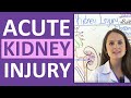 Acute Kidney Injury (Acute Renal Failure) Nursing NCLEX Review Management, Stages, Pathophysiology