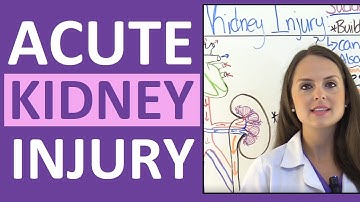 Acute Kidney Injury (Acute Renal Failure) Nursing NCLEX Review Management, Stages, Pathophysiology