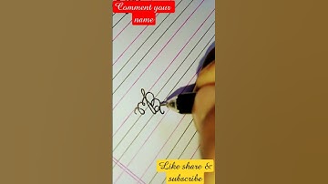 "Bianca" write stylish & cursive writing, best handwriting, make a perfect writing, By Pinky Sharma.