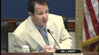 Rep. Landry's Q&A during the Insourcing Subcommittee Hearing 6.23.11