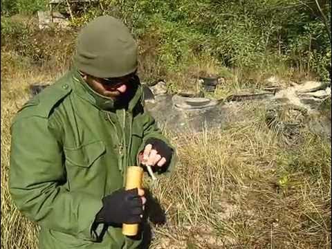 Дымовая граната РДГ-2Б - YouTube