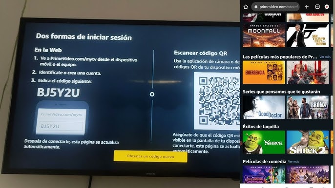 Cómo activar tu cuenta de Amazon Prime en televisores: Guía paso a paso 6 hq720
