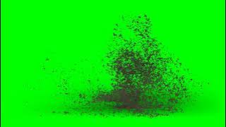 Efek debu green screen kroma key | kinemaster