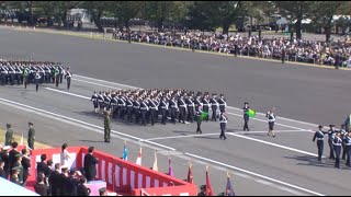 [영상] 일본 자위대 퍼레이드│자위대기념일 관열식 (2016)