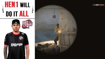 INCREDIBLE 1v3 CLUTCH AWP From RED Canids HEN1 Against Falcons on Dust2 | ESL S20