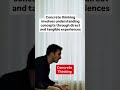 Concrete Thinking vs Abstract Thinking #philosophy #psychology