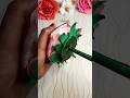 diy how to make a tissue paper rose flower/ Aesthetic Rose/ #diy #shorts #rose #aesthetic #trending