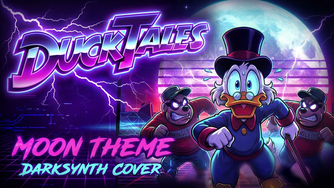 Ducktales NES - Moon Theme - Synthwave / Darksynth / Metal