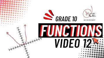 Grade 10 Functions video 12 - Finding the x- intercepts for the Parabola