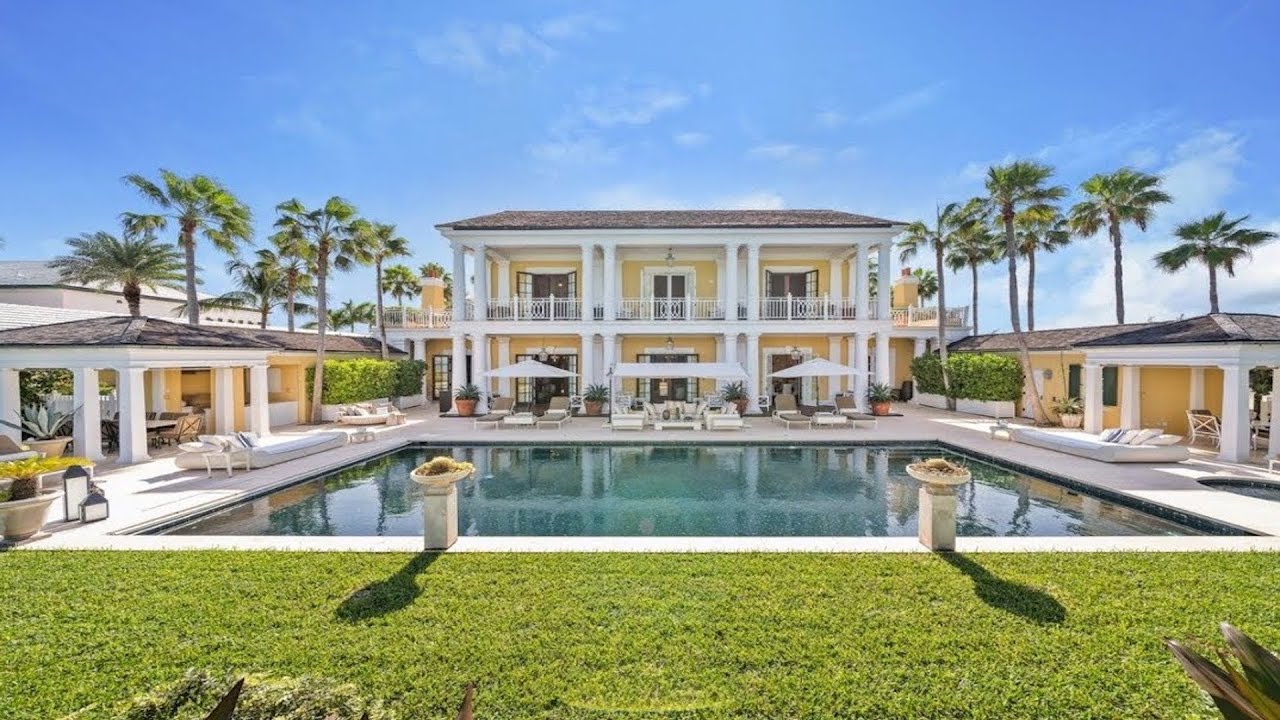 Breathtaking Beachfront Home in Paradise Island, Bahamas Luxury