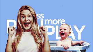 Fall-Safe And Worry Free Stage 3, The Stand And Play Bathtub