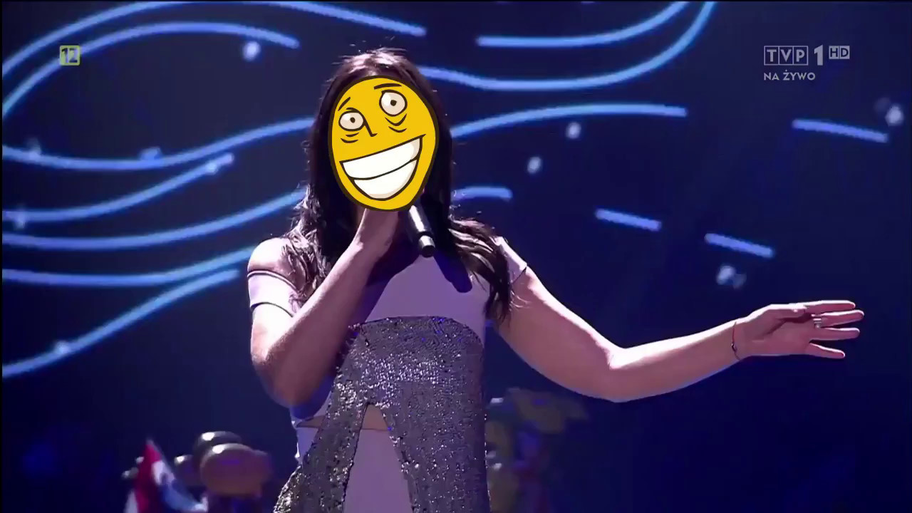 Парень попу показал 2017 евровидение