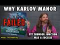 Why karlov manor failed and thunder junction succeeded as magic the gathering sets