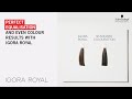 Perfect equalisation and even colour results with IGORA ROYAL