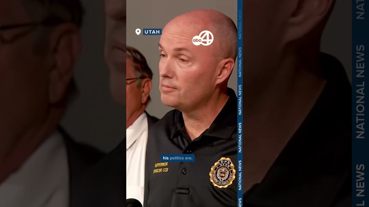 Utah Gov Spencer Cox Says America Is Broken After Charlie Kirk Assassination