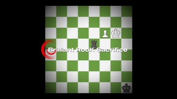 Sacrifice for Stalemate ‼️👀