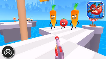 Hit Tomato 3D: Knife Master - Gameplay Walkthrough Part 14 - Game Levels 93-96 (iOS, Android)