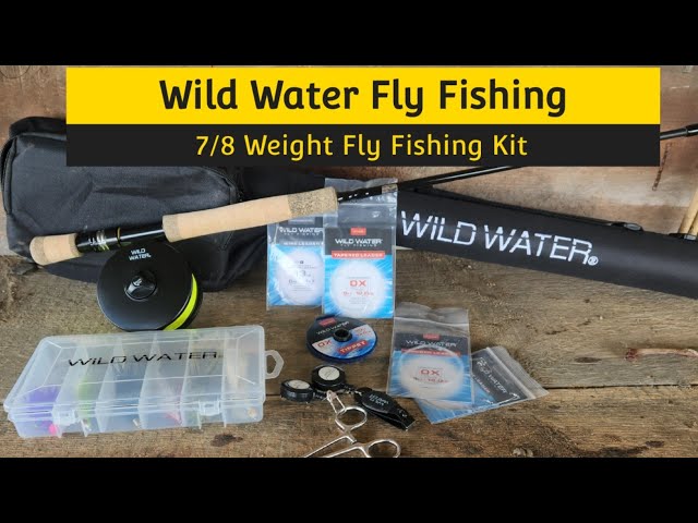 Wild Water Standard Fly Fishing Combo Starter Kit, 3 or 4 Weight 7