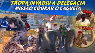 BK FOI DESCOBERTO!? | TROPA INVADE A DP E S3QUESTRA O CAGUETA | ROLOU PD - BKINHO RP CLIP'S