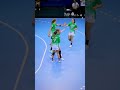 Skills or lucky assist? 🍀🤯 #handball #håndbold #ehfcl #clw