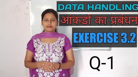 Q-1 | Ex-3.2 | Chapter -3 | DATA HANDLING | CLASS-7 | Maths | NCERT | INTENSIVE STUDY |